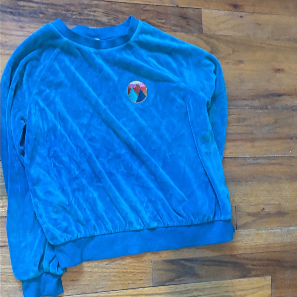 Cat & Jack Vibrant Blue Crewneck Sweater